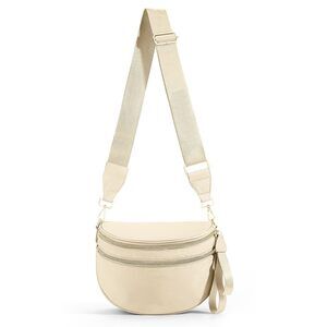4664 Bum Bags Crossbody,Spacious Nylon Crossbody Bag Trendy Checkered Purse